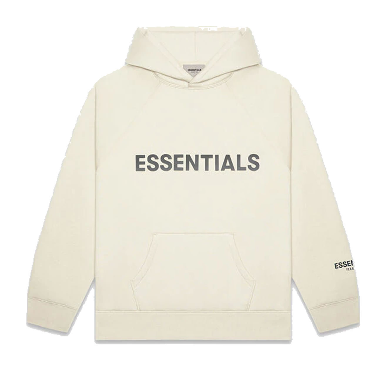 Fear Of God Essentials Pullover Hoodie Applique Logo Ss20 (3) - newkick.app